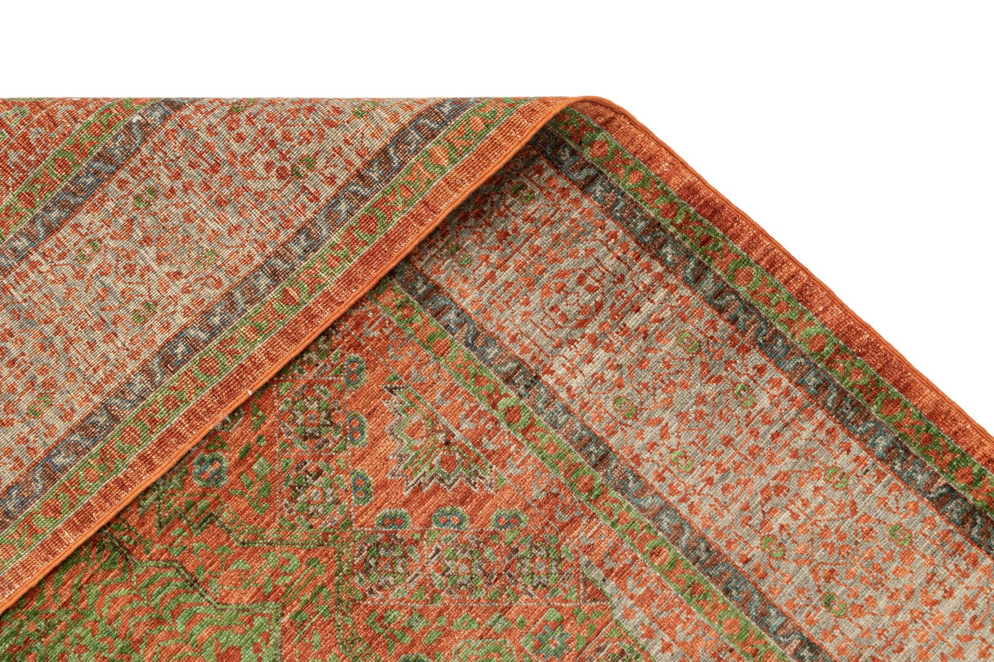 4' 10 x 6' 11 Hand Knotted Mamluk Rug