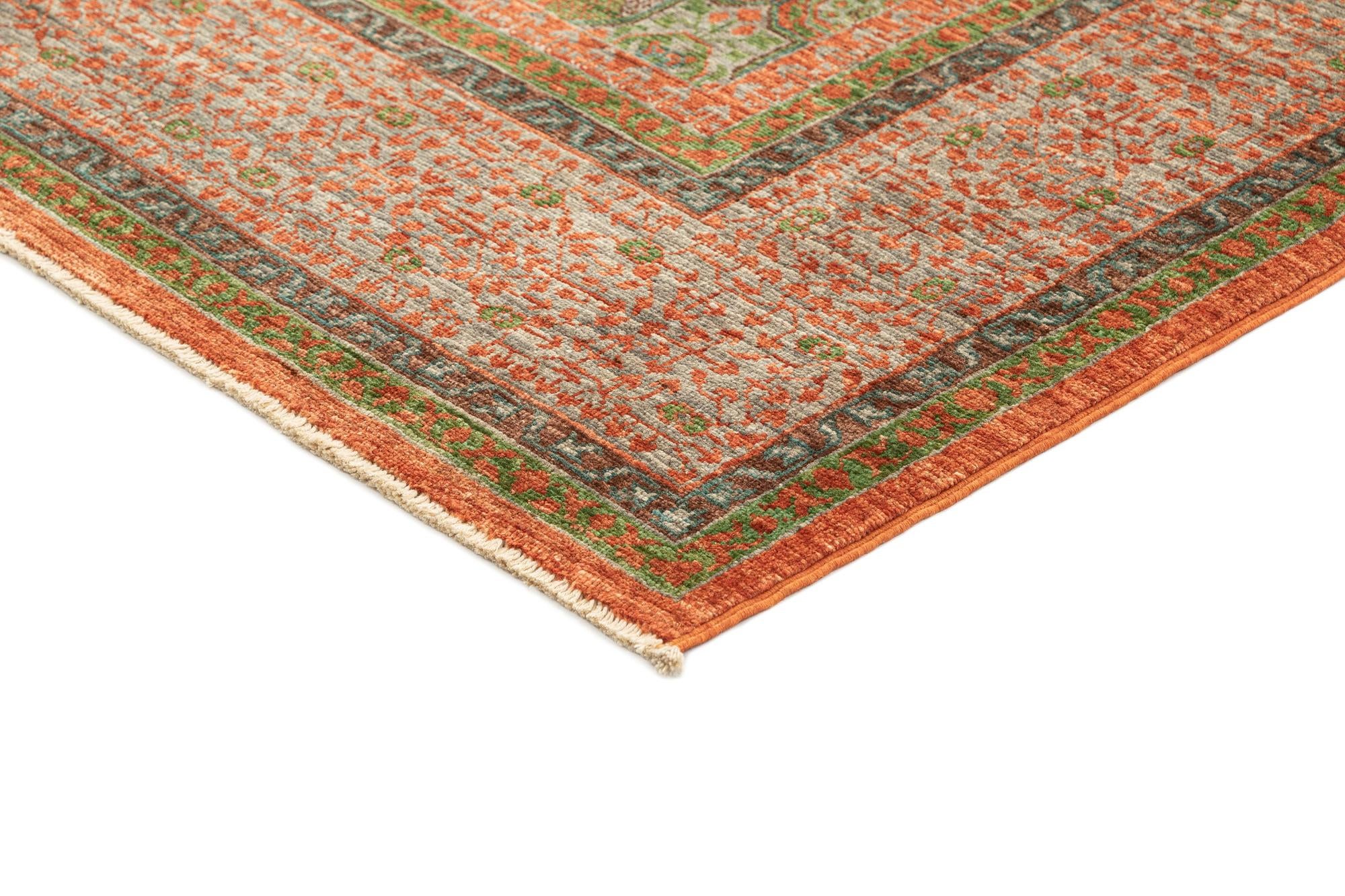 4' 10 x 6' 11 Hand Knotted Mamluk Rug
