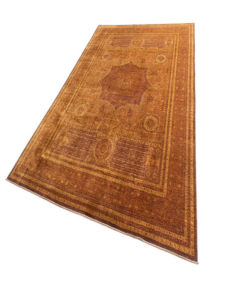 Detail image of 9' 9 x 13' 1 Hand Knotted Mamluk Rug