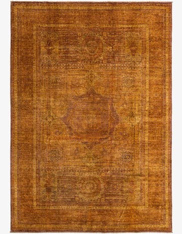 6' 9 x 9' 7 Hand Knotted Mamluk Rug