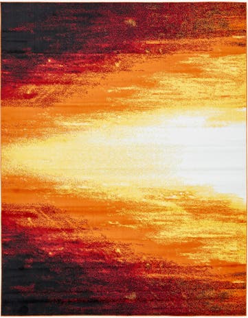 Orange Metropolis Rug
