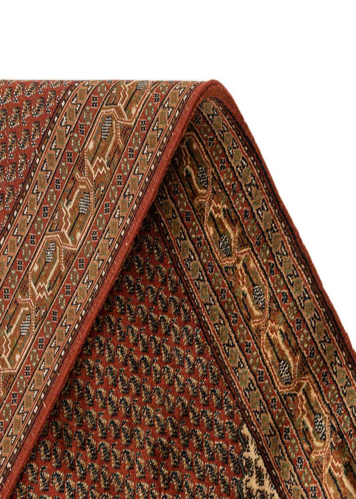 4' 1 x 5' 10 Hand Knotted Mir Oriental Wool Rug