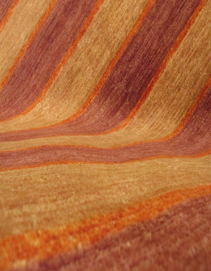 Detail image of 5' 6 x 8'  Hand Knotted Modern Ziegler Oriental Rug