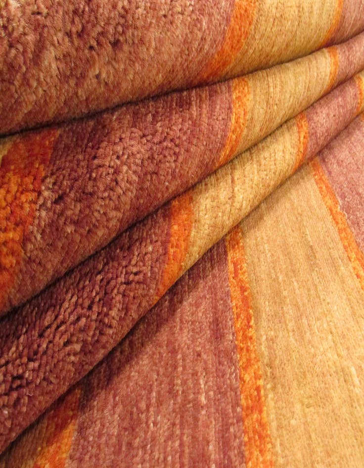 Detail image of 5' 6 x 8'  Hand Knotted Modern Ziegler Oriental Rug