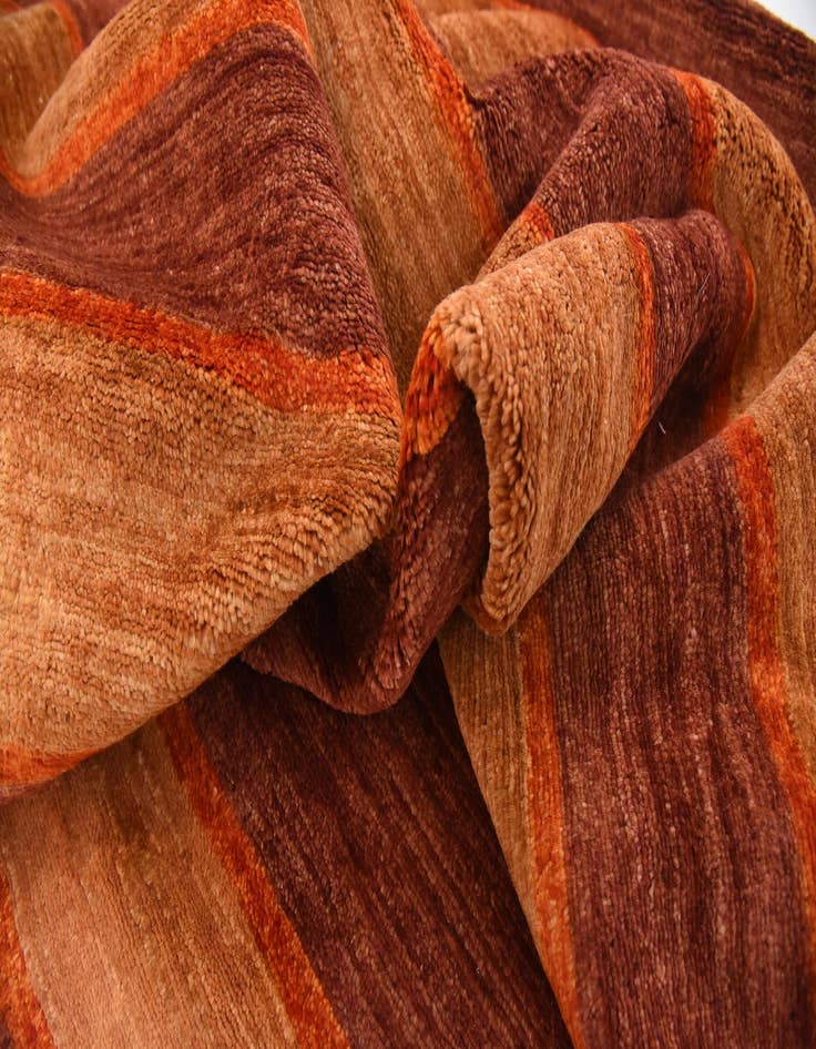 Detail image of 5' 6 x 8'  Hand Knotted Modern Ziegler Oriental Rug