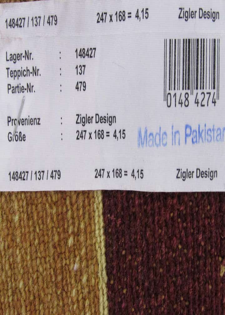 5' 6 x 8' 2 Hand Knotted Modern Ziegler Oriental Rug