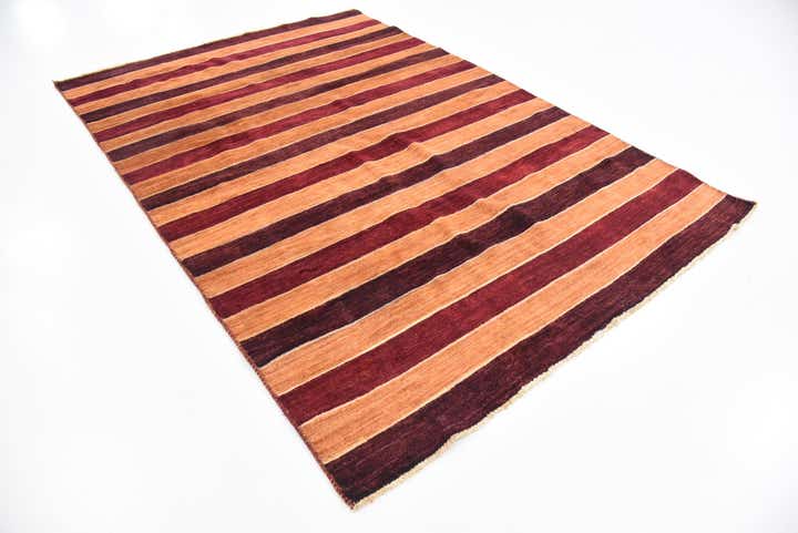 5' 6 x 8' 2 Hand Knotted Modern Ziegler Oriental Rug