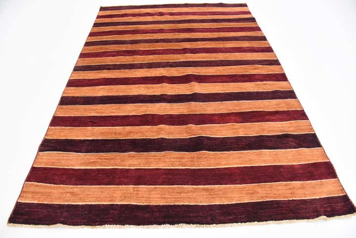 5' 6 x 8' 2 Hand Knotted Modern Ziegler Oriental Rug