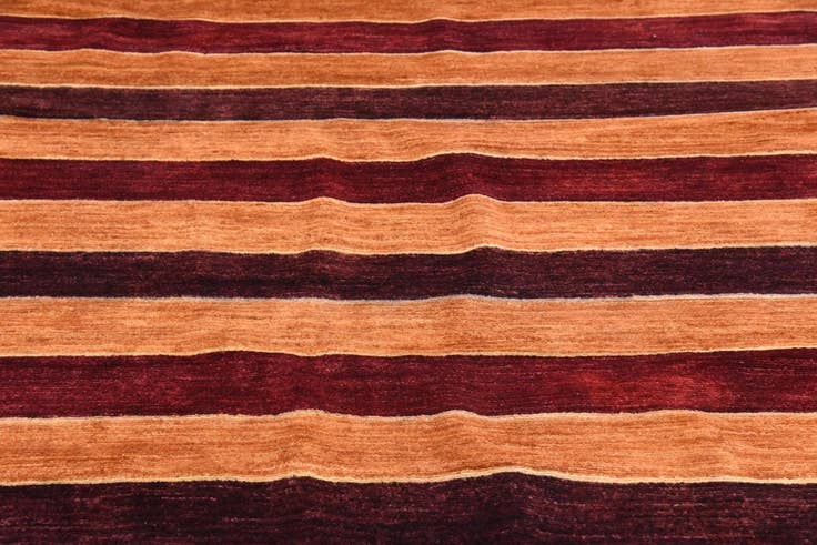 Detail image of 5' 6 x 8' 2 Hand Knotted Modern Ziegler Oriental Rug