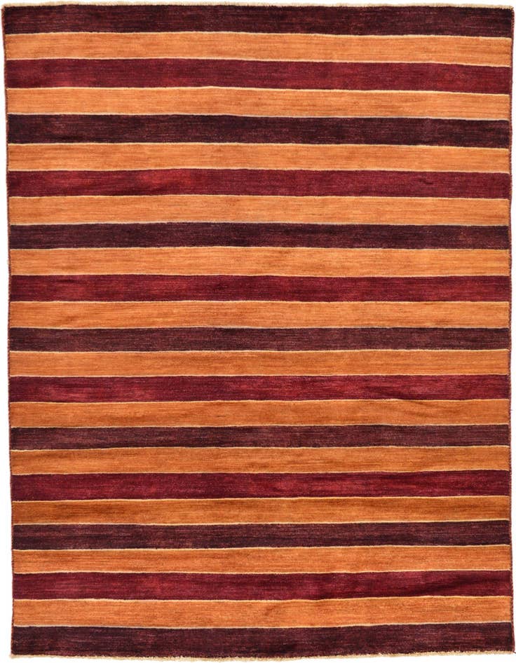 Detail image of 5' 6 x 8' 2 Hand Knotted Modern Ziegler Oriental Rug