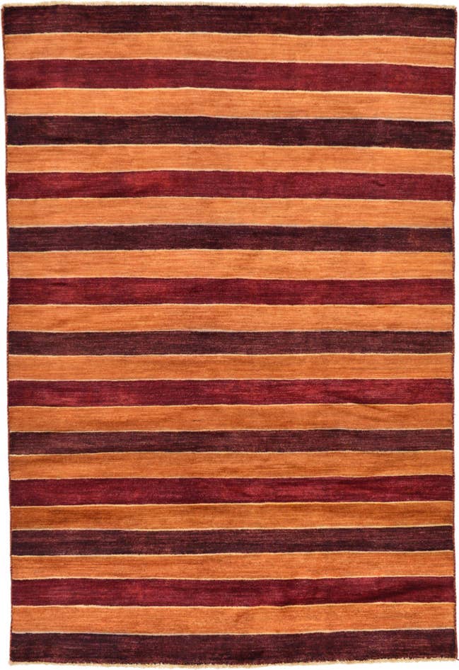 Detail image of 5' 6 x 8' 2 Hand Knotted Modern Ziegler Oriental Rug