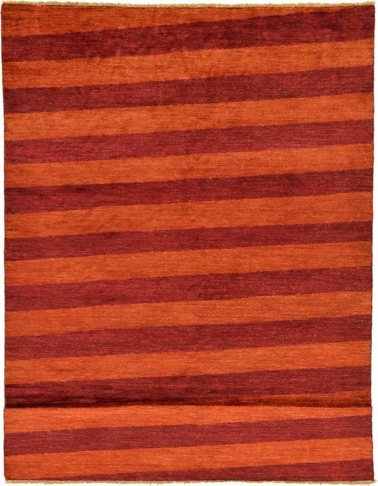 Detail image of 5' 7 x 8' 3 Hand Knotted Modern Ziegler Oriental Rug