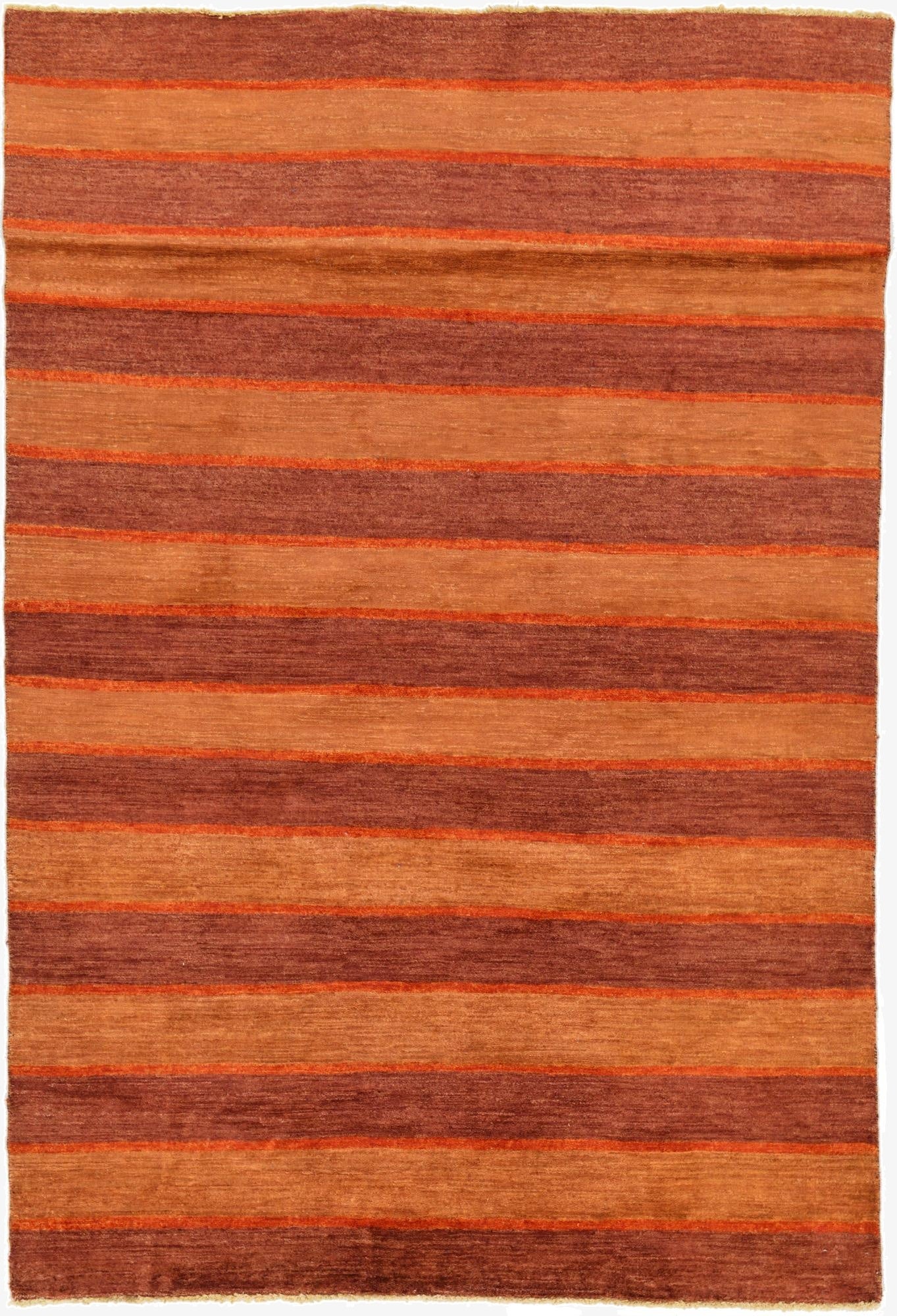 5' 6 x 8'  Hand Knotted Modern Ziegler Oriental Rug