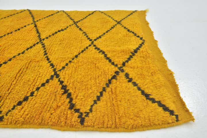 3' 6 x 5' 3 Hand Knotted Moroccan Wool Rug