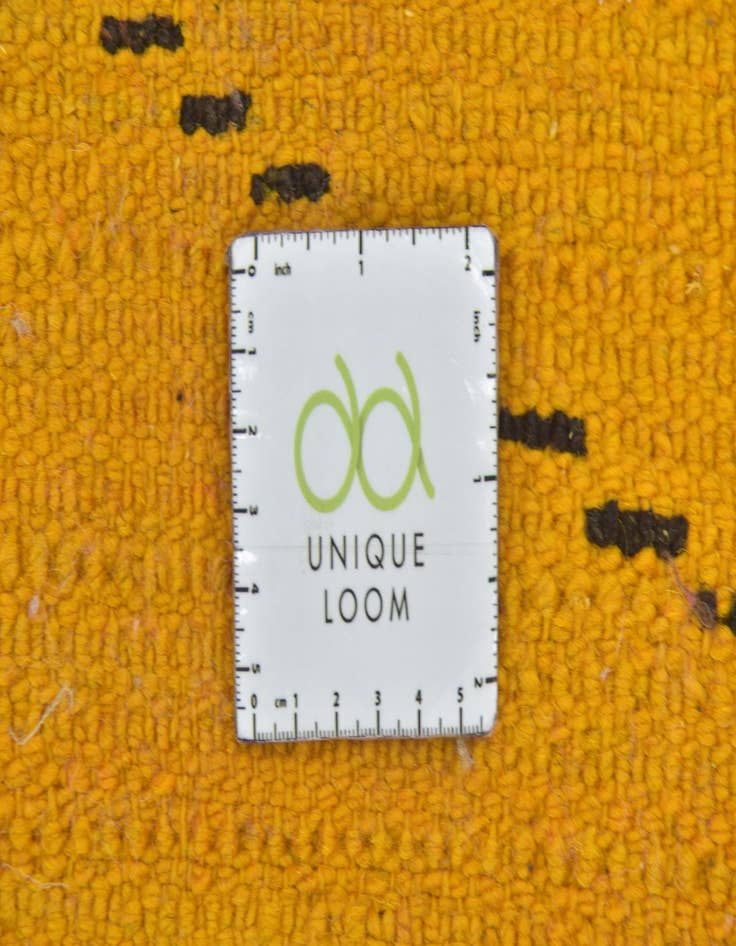 Detail image of 3' 6 x 5' 3  Hand Knotted Moroccan Wool Rug