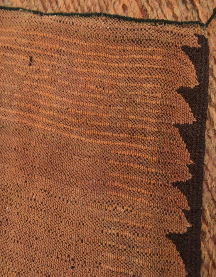 Detail image of 6' 3 x 11' 5 Hand Knotted Moroccan Wool Rug