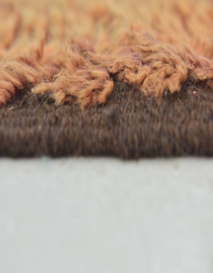 Detail image of 6' 3 x 11' 5 Hand Knotted Moroccan Wool Rug