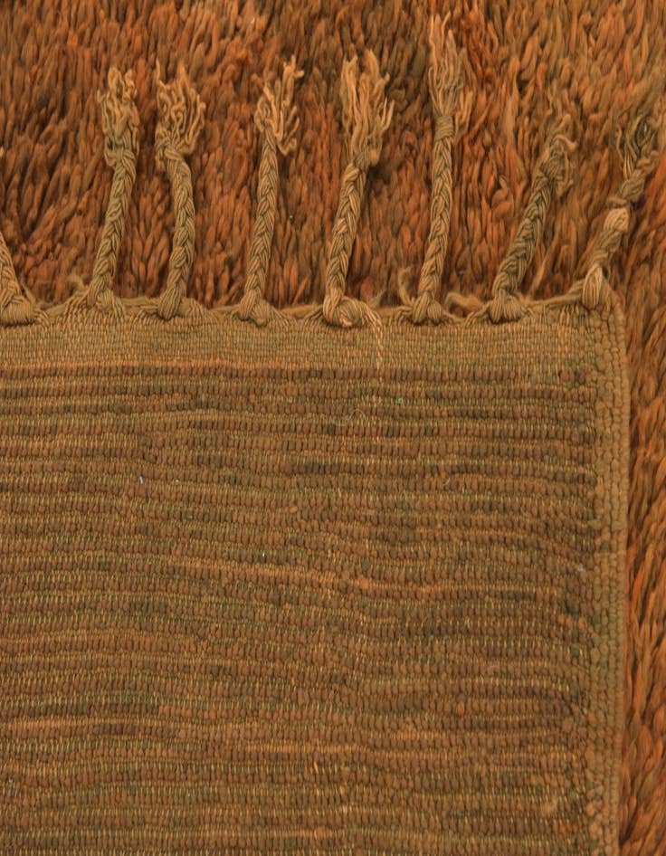 Detail image of 6' 6 x 10' 8 Hand Knotted Moroccan Wool Rug