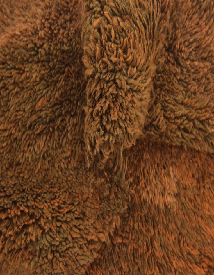 Detail image of 6' 6 x 10' 8 Hand Knotted Moroccan Wool Rug