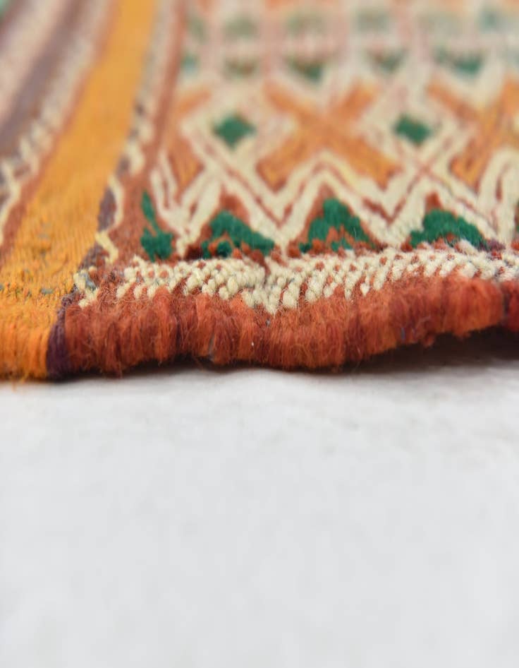 Detail image of 2' 7 x 5' Hand Knotted Moroccan Wool Rug