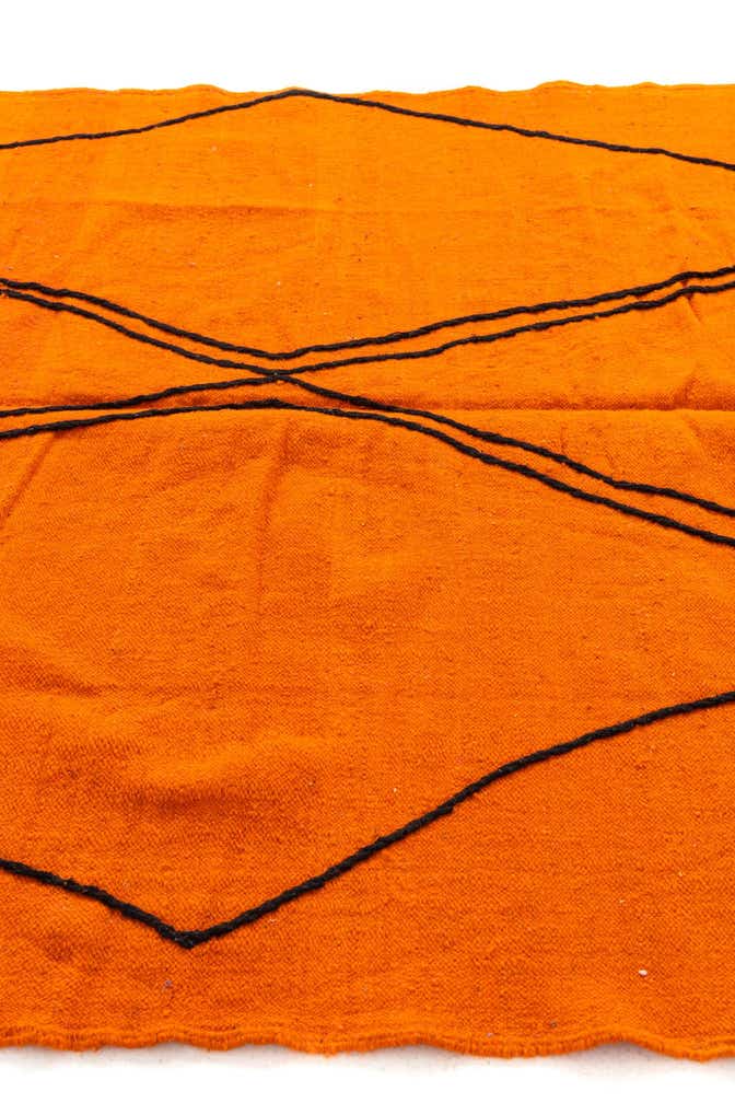 190cm x 295cm Handgeknüpft Marokkanisch Wolle Teppich