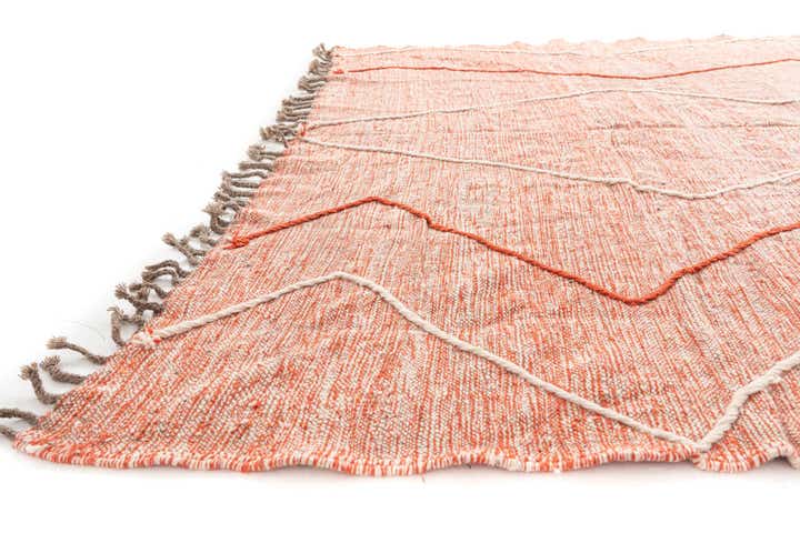 9' x 12' 2 Hand Knotted Moroccan Wool Rug