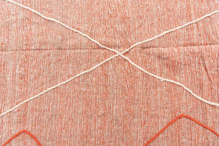 9' x 12' 2 Hand Knotted Moroccan Wool Rug