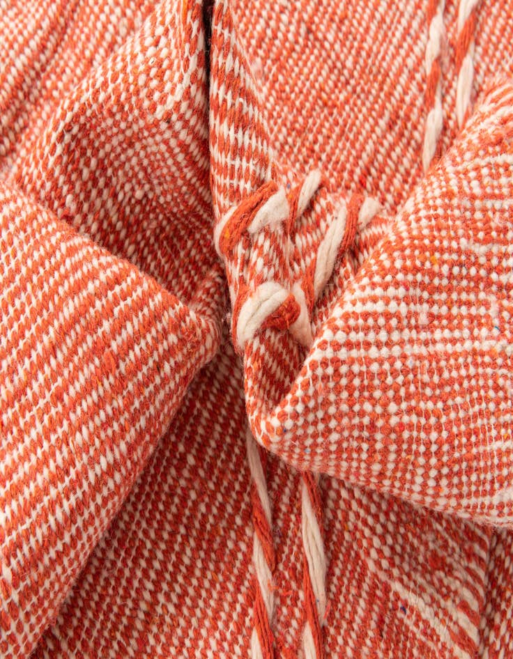 Detail image of 6' 6 x 9' 9  Hand Knotted Moroccan Wool Rug