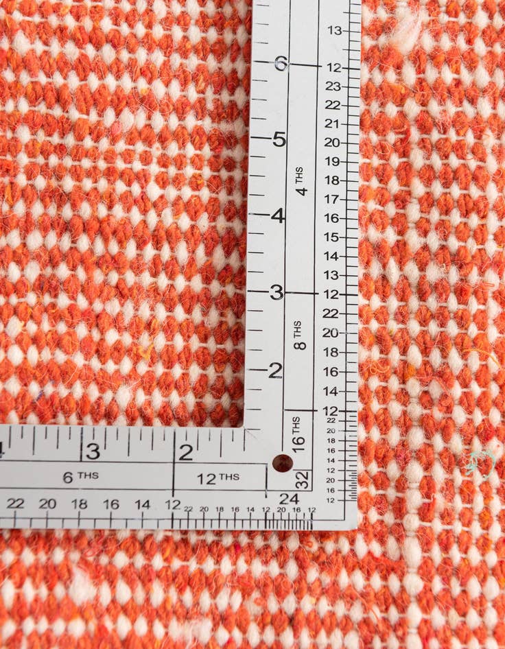 Detail image of 6' 6 x 9' 9  Hand Knotted Moroccan Wool Rug