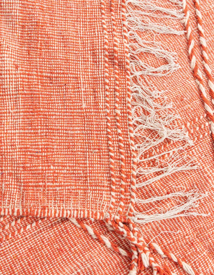 Detail image of 6' 6 x 9' 9  Hand Knotted Moroccan Wool Rug