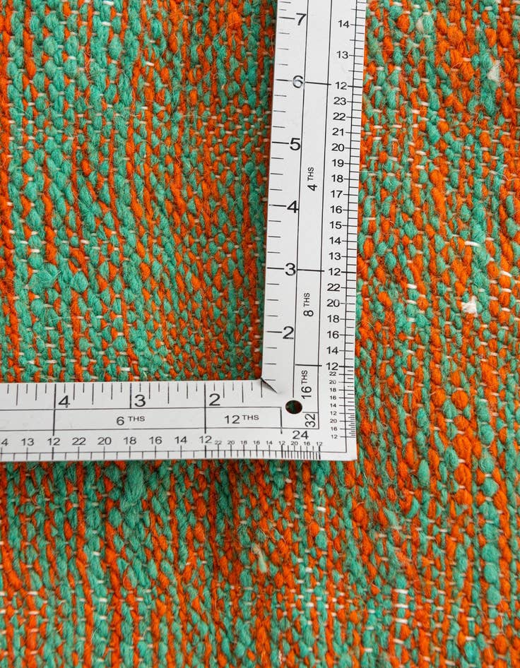 Detail image of 6' 5 x 10' 7  Hand Knotted Moroccan Wool Rug