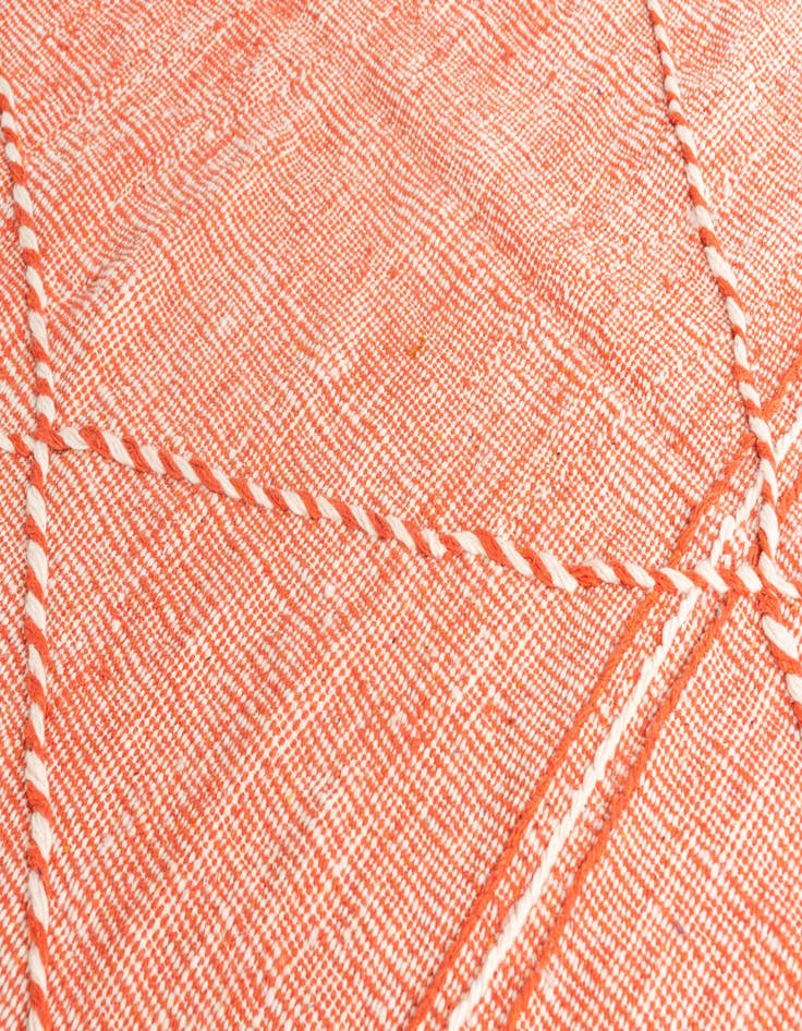 Detail image of 6' 3 x 10' 6  Hand Knotted Moroccan Wool Rug