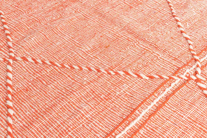 6' 3 x 10' 6 Hand Knotted Moroccan Wool Rug