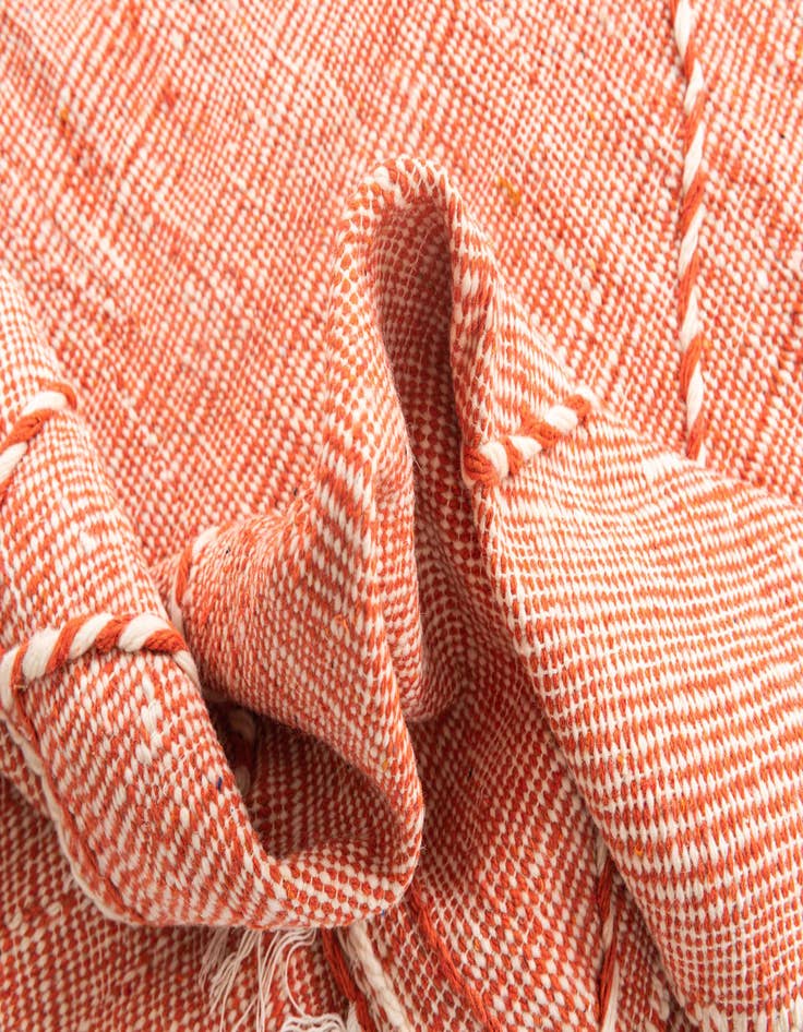 Detail image of 6' 3 x 10' 6  Hand Knotted Moroccan Wool Rug