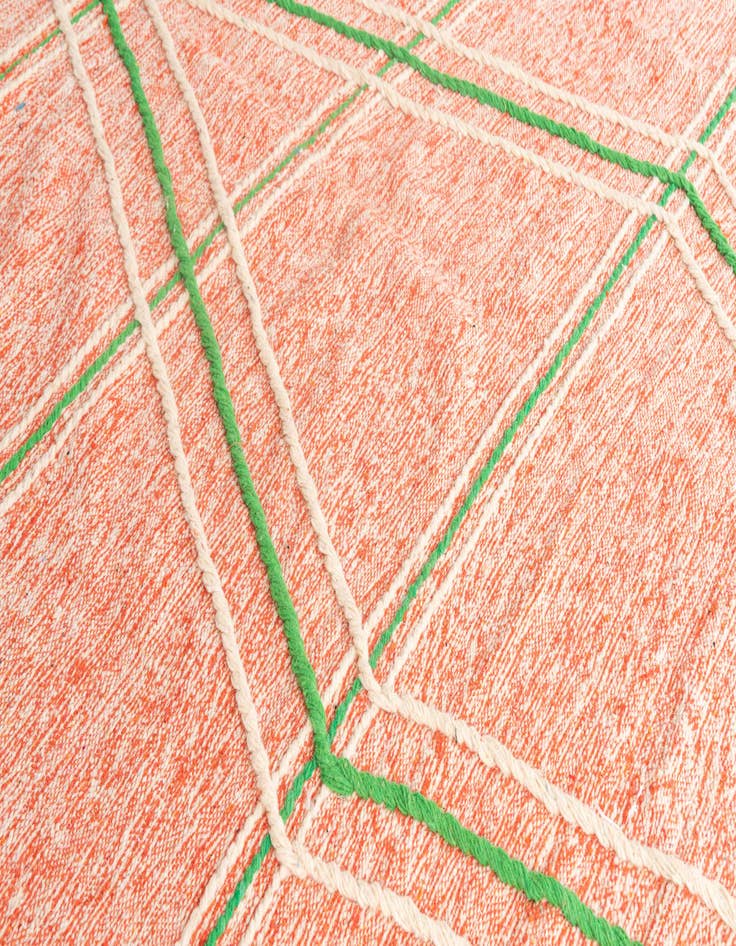 Detail image of 7' x 9' 9  Hand Knotted Moroccan Wool Rug