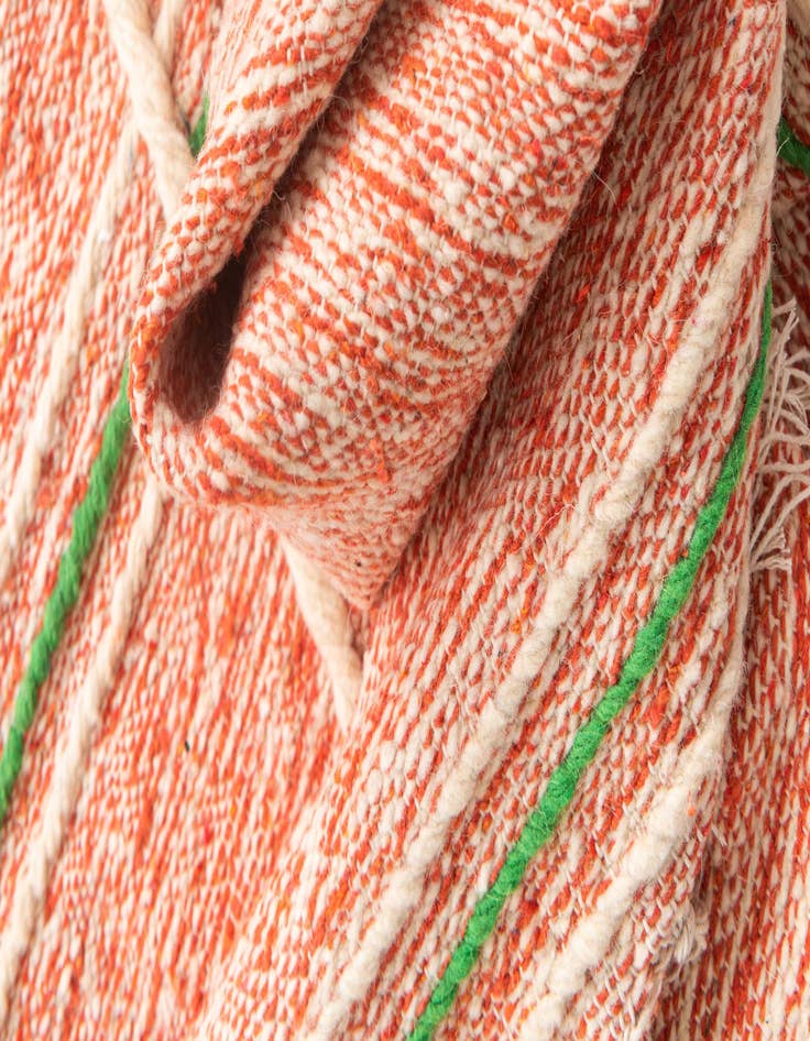 Detail image of 7' x 9' 9  Hand Knotted Moroccan Wool Rug