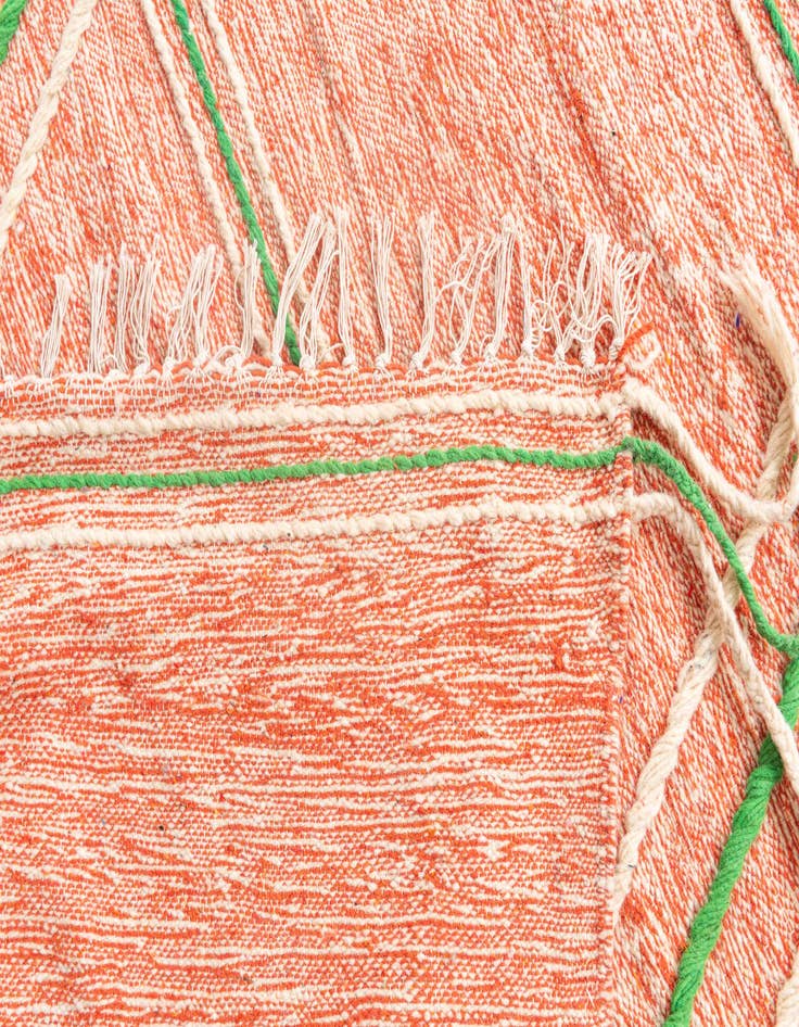 Detail image of 7' x 9' 9  Hand Knotted Moroccan Wool Rug