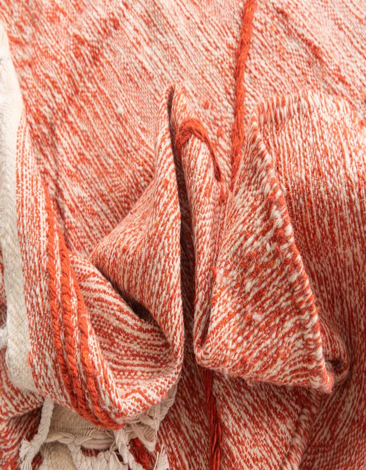 Detail image of 6' 6 x 10' 5  Hand Knotted Moroccan Wool Rug