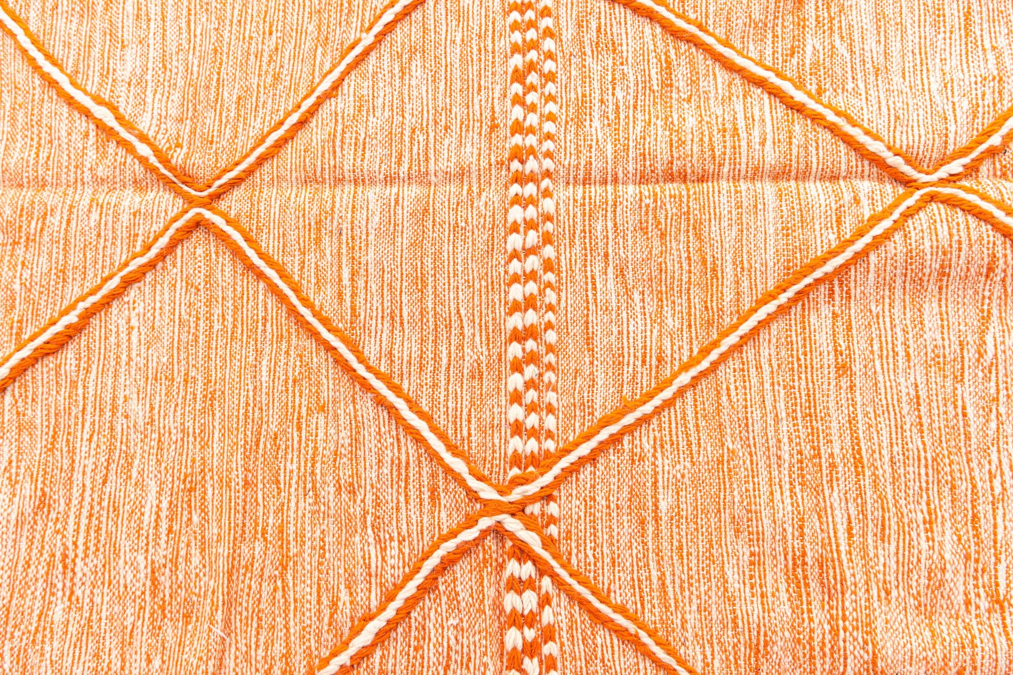 6' 5 x 10' 7 Hand Knotted Moroccan Wool Rug