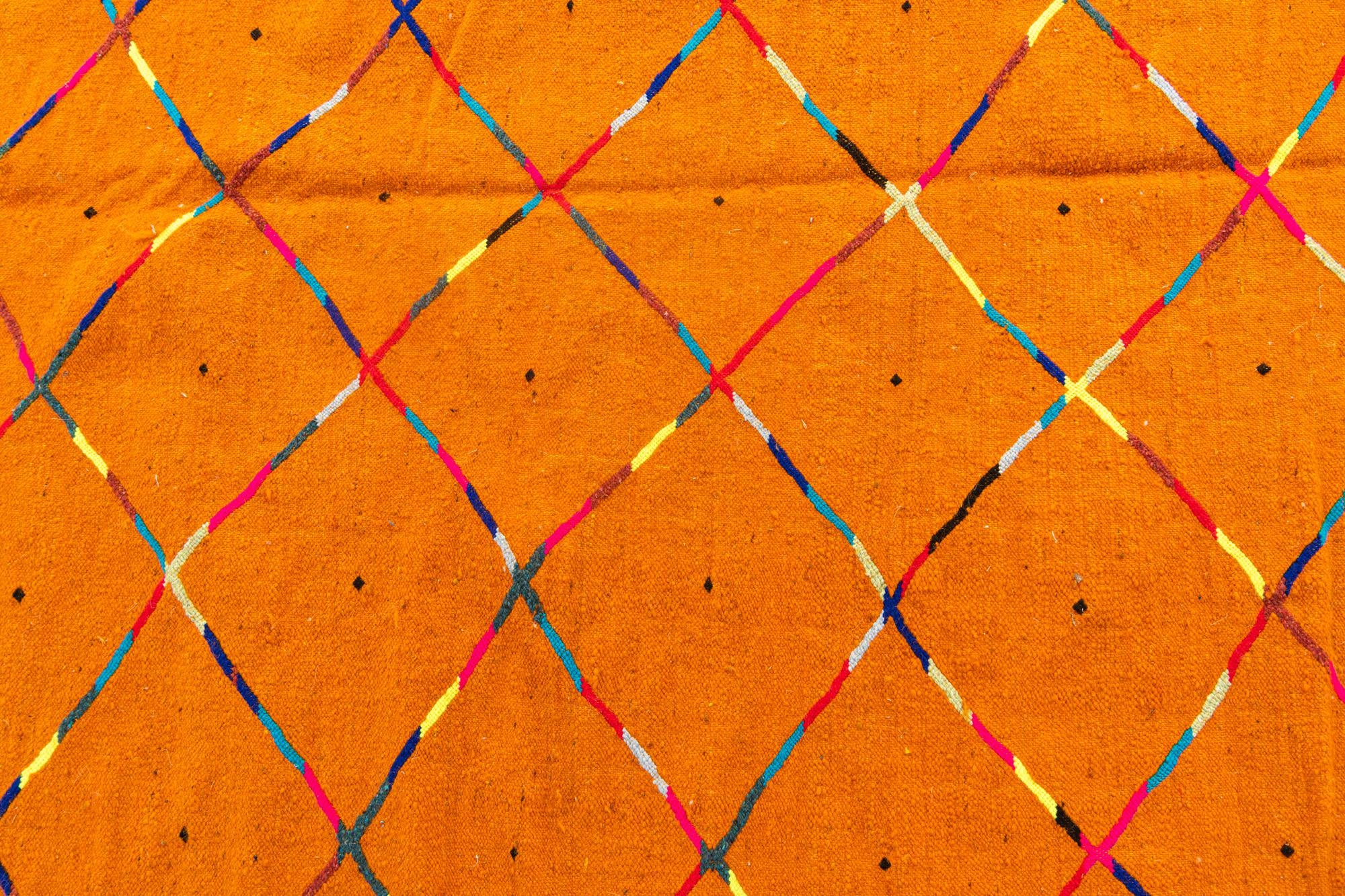 5' x 7' 8 Hand Knotted Moroccan Wool Rug