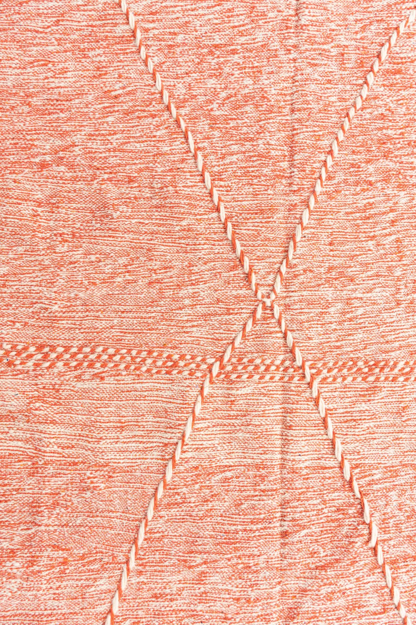6' 6 x 11' 2 Hand Knotted Moroccan Wool Rug