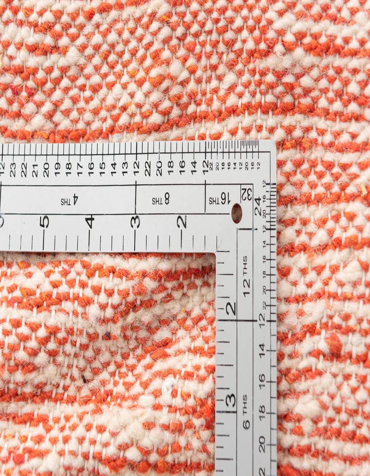 Detail image of 6' 6 x 11' 2  Hand Knotted Moroccan Wool Rug