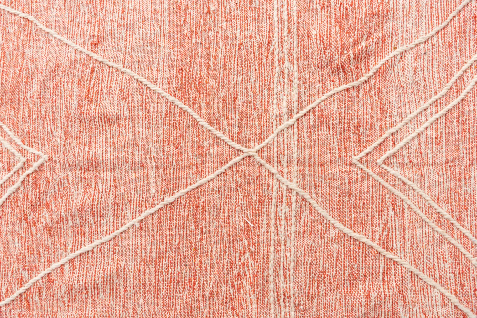 6' 3 x 10' Hand Knotted Moroccan Wool Rug