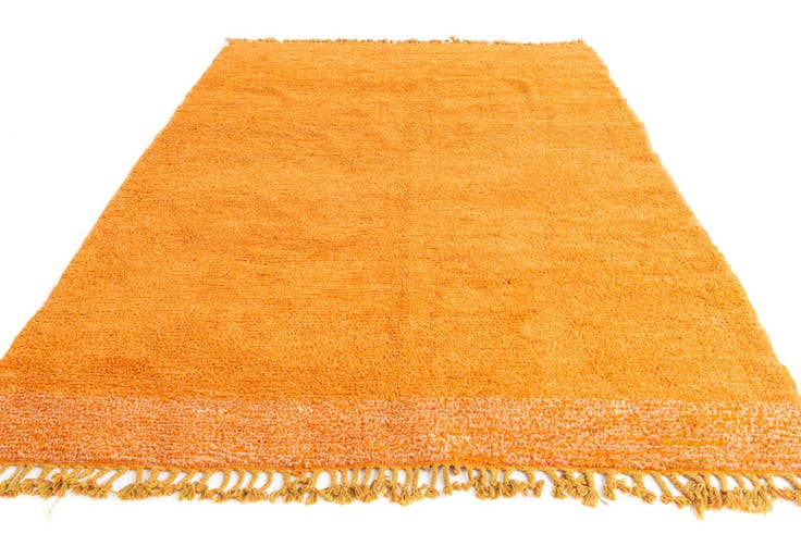 Detail image of 7' x 9' 6 Hand Knotted Moroccan Wool Rug