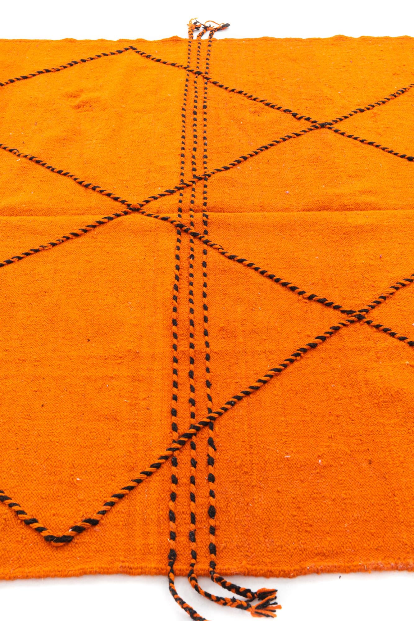 6' 5 x 9' 9 Hand Knotted Moroccan Wool Rug