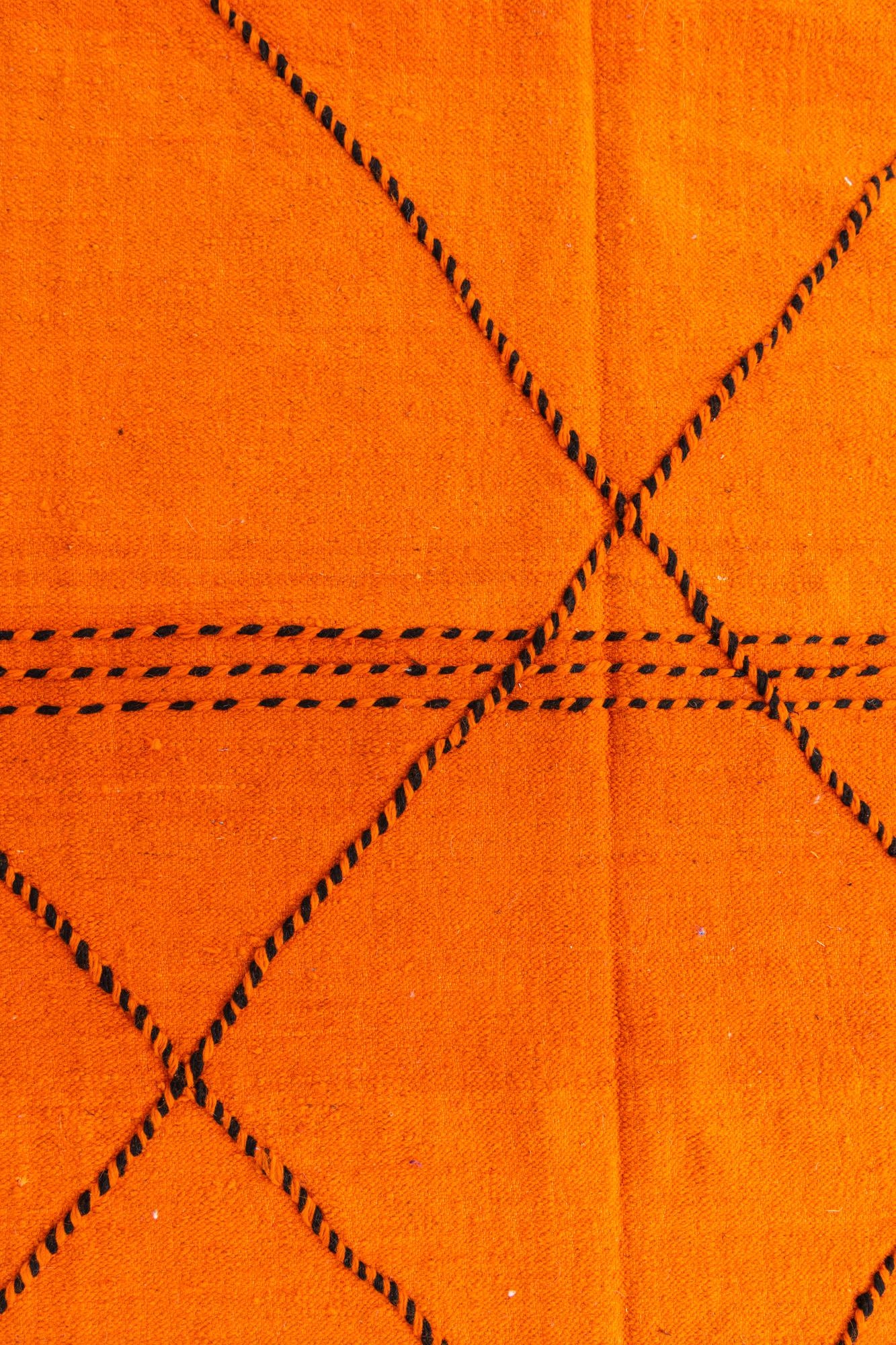 6' 5 x 9' 9 Hand Knotted Moroccan Wool Rug