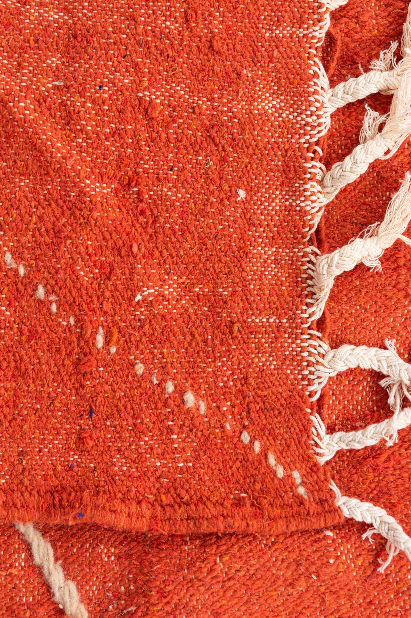 6' 5 x 10' 8 Hand Knotted Moroccan Wool Rug