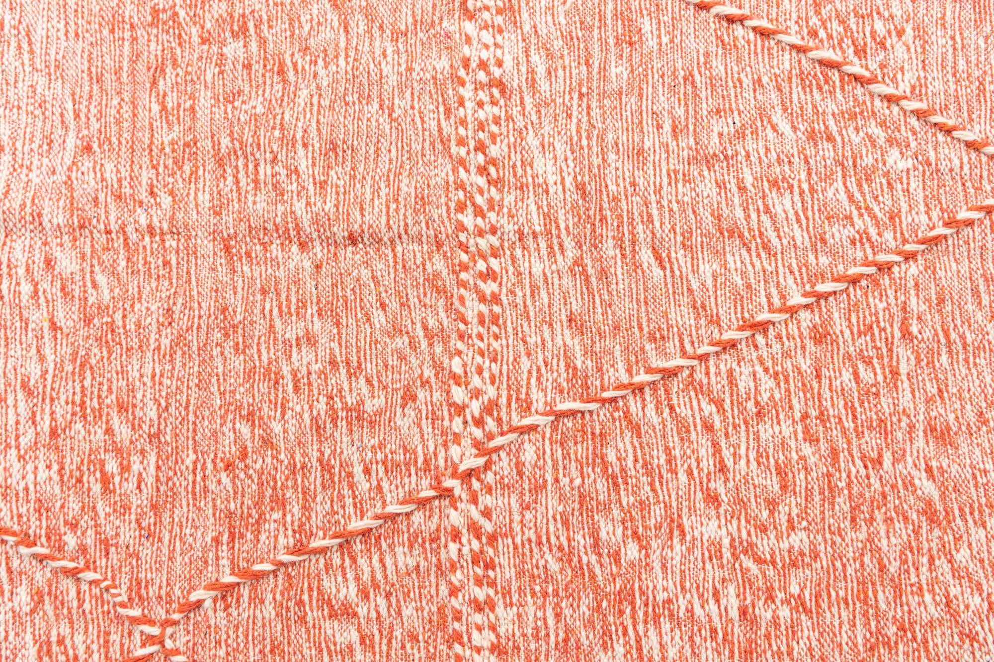 6' 9 x 10' Hand Knotted Moroccan Wool Rug