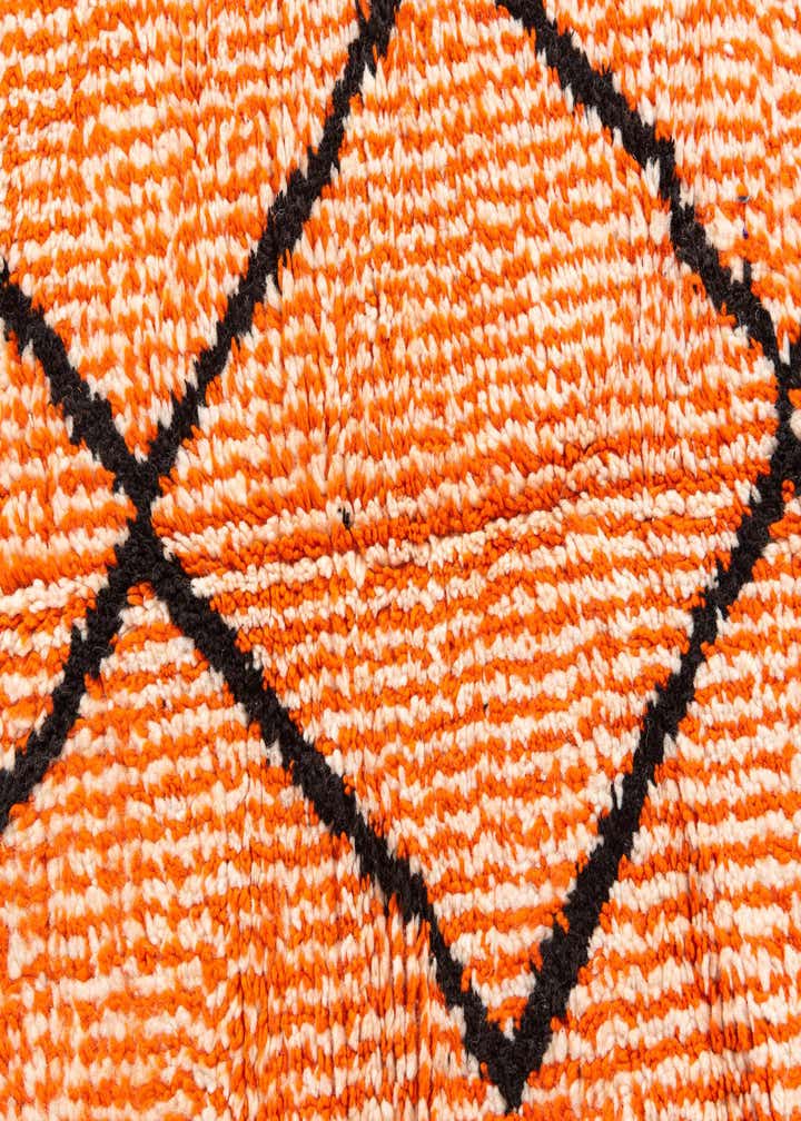 4' 3 x 6' 6 Hand Knotted Moroccan Wool Rug