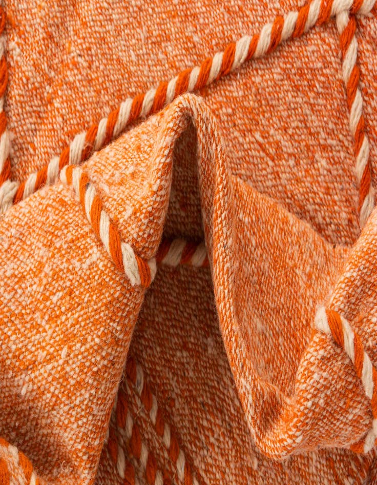 Detail image of 6' 6 x 9' 10  Hand Knotted Moroccan Wool Rug